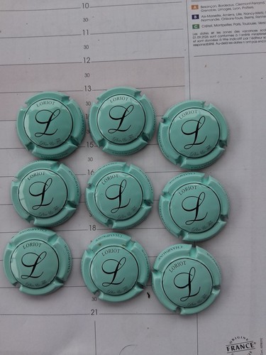 Capsules champagne loriot - 9,