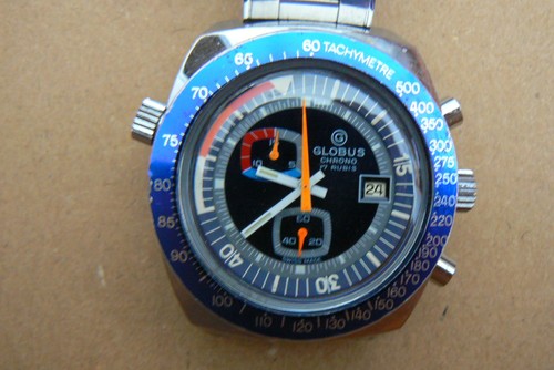 Chronographe vintage globus - vintage,