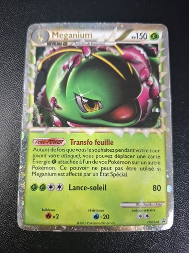 Carte pokémon meganium prime - carte,
