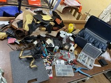 Très Gros Lot D’outils sellier Bourelier Bijoux Cuir