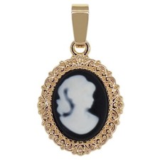 Pendentif Camée noir petit