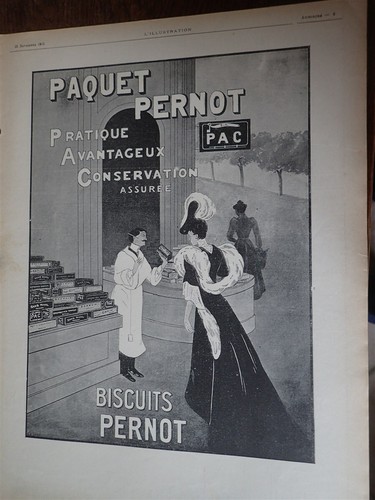 Pernot biscuits pac publicité - pernot,