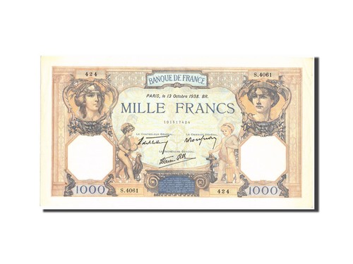 Billet france 1000 francs - francs,, 1