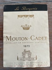 Étiquette Château Mouton