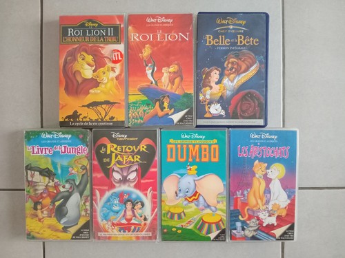 Lot cassettes vidéo vhs - cassettes,