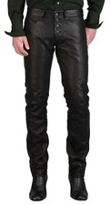 Pantalon de moto homme en cuir