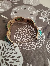 Bracelet Ancien Chniois En Argent Turquoise