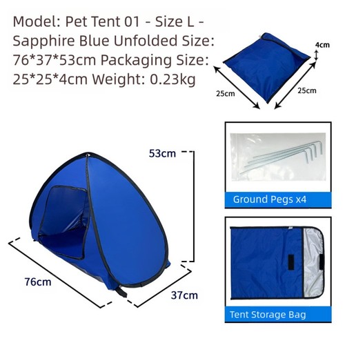 Tente plage pour chien - plage,
