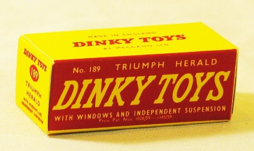 Dinky toys 189 triumph - toys,