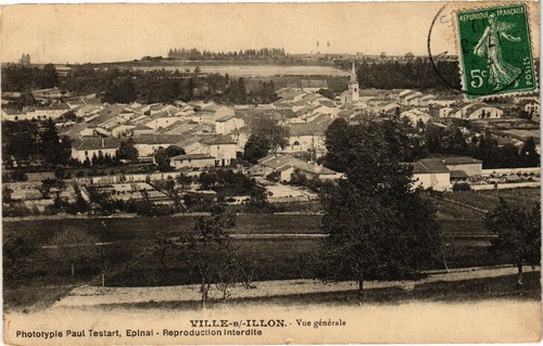 Cpa ville sur - cpa,
