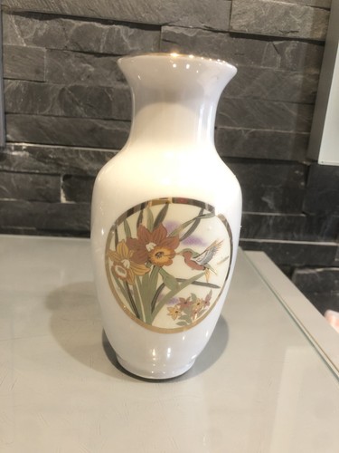 Vase porcelaine blanche - vase, en