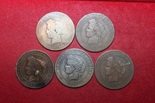 lot de 5 monnaies de 10