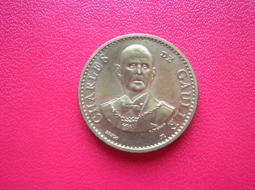 France medaille gaulle - france,