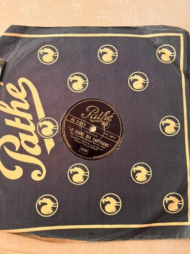 78t vinyl chant - chant, des