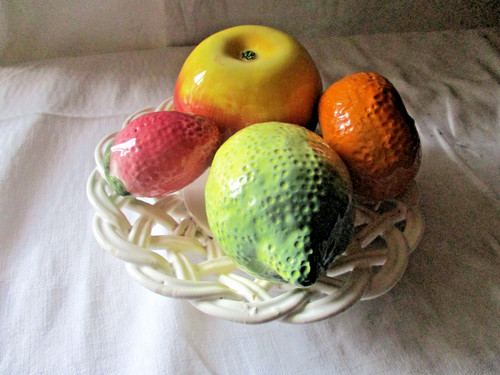 Coupe fruits barbotine - coupe,