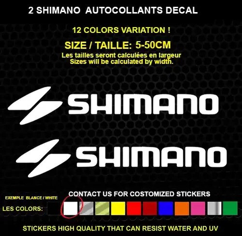 Shimano autocollant - shimano,