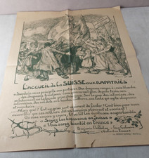 Ancienne affiche originale
