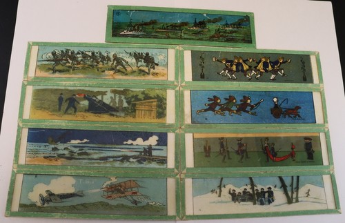Lot plaques verres - lot, 9