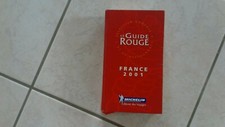 bon etat-Guide Rouge Michelin France 2001-lot-frais port gratuit-free shipping!