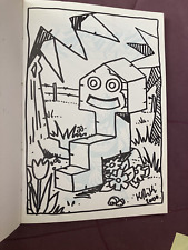 KRIKI CATALOGUE DE L'EXPOSITION 1996 FECAMPS DESSIN ORIGINAL SIGNE STREET ART