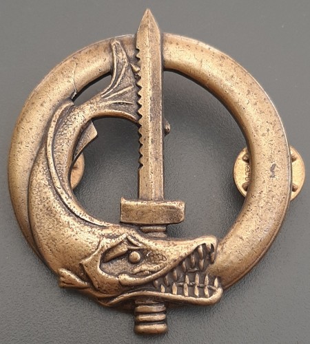 Insigne brevet plongeur bronze - insigne,