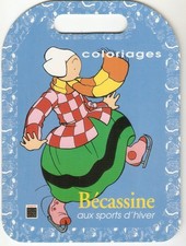 BECASSINE sport hiver (Pinchon): livre coloriage(A.Jolly)/ed.Deux Coqs d'Or 1997