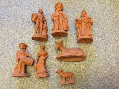 Anciens santons personnages - 5,
