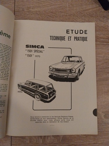 Revue technique simca - technique,