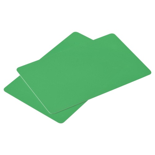 Cartes pvc vert carte - pvc,