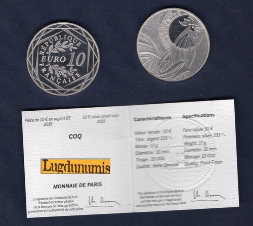 Euro 2015 coq gaulois - 10, le