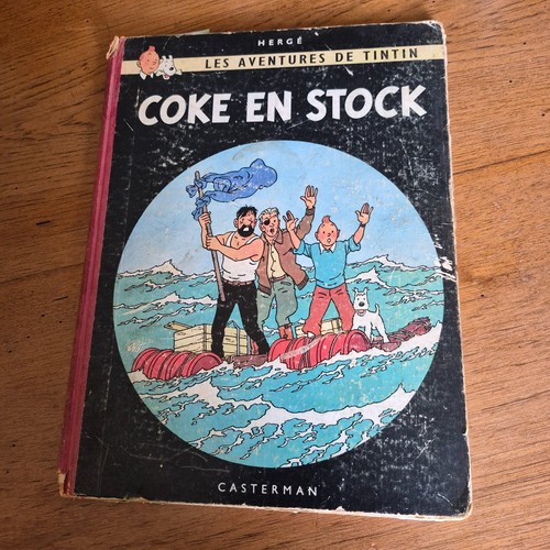 Tintin coke stock casterman - tintin,