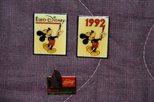 Lot 3 pins " 1992 EURO Disney