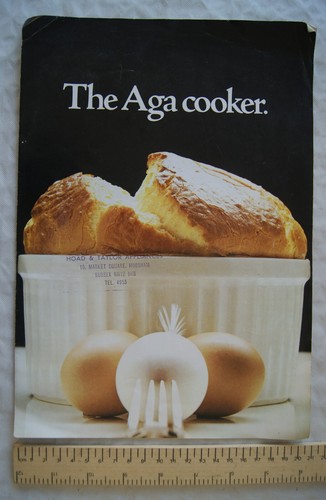 1976 leaflet the - aga, cooker