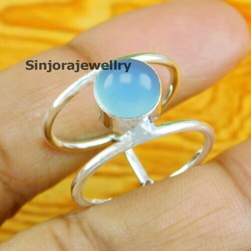 Bague cadeau argent - bague, en