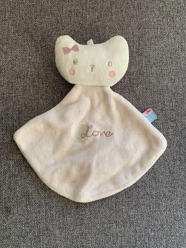 Doudou plat sucre orge chat - doudou,