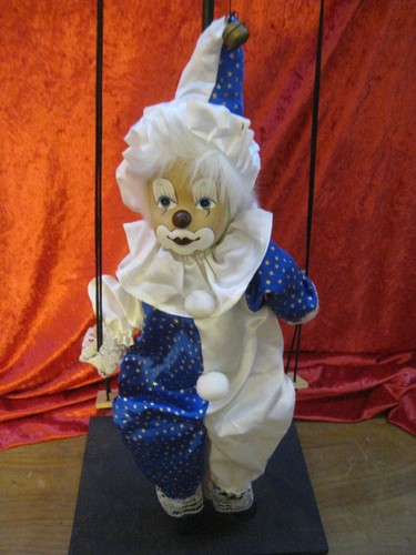 Marionnette fils clown - marionnette,