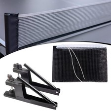 Filet et Poteaux Tennis Table, Clip Portable à Ressort, Filet