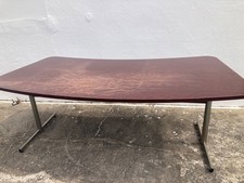 GRAND BUREAU VINTAGE FORME HARICOT 1970 2MX1M-PIRETTI  DESIGN BOOMERANG-1970