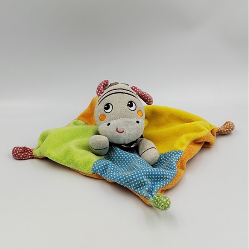 Doudou plat ane - , gris