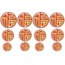  12 Pcs Patch Brodé Personnalisé Correctifs De Broderie Patchs Pour Pantalons