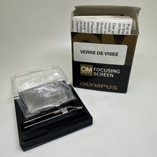 Olympus Verre de Visée / Focusing Screen 1-12 + Boîte + Mode d'Emploi