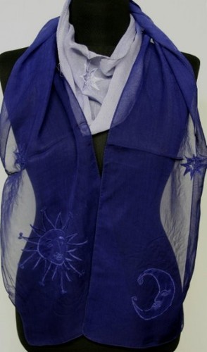 Foulard gothique astro foulard