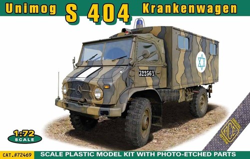 Unimog 404 krankenwagen - unimog, s
