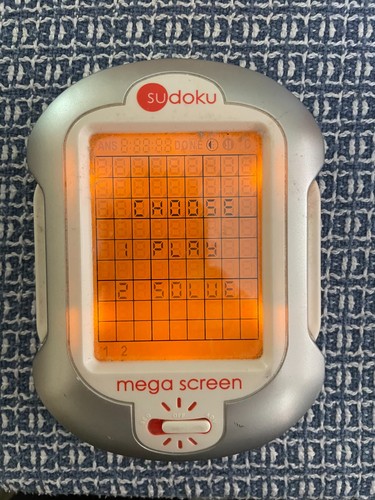 Sudoku illuminated handheld - sudoku,