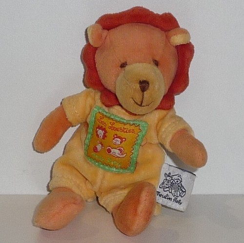 Doudou lion moulin - doudou,