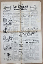 Le CANARD ENCHAINE numéro