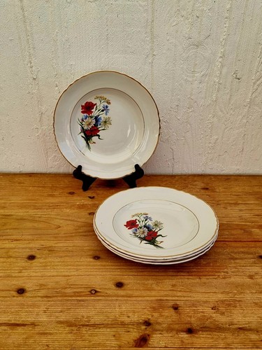 Lot assiettes creuses - de, 4