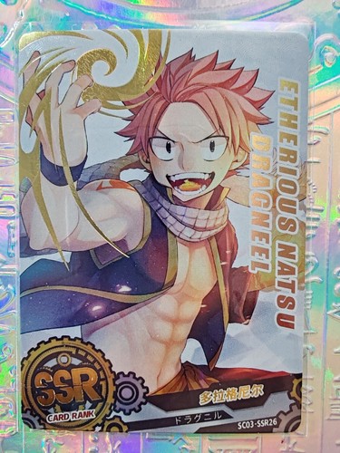 Card fairy tail sc03 - card, sc03-ssr26