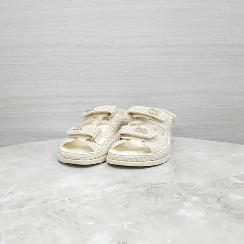 Chanel sandales hook and - sandales, hook-and-loop