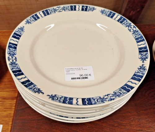 Assiettes terre fer - 8,